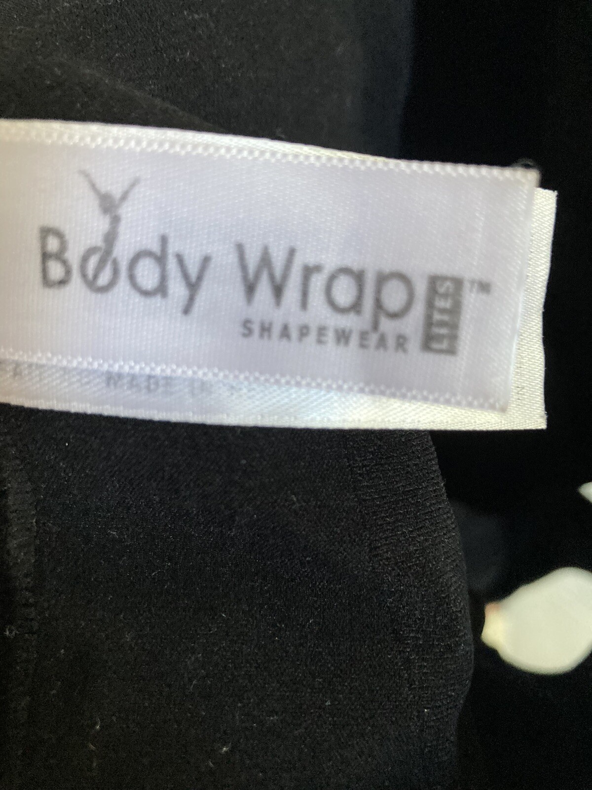 Body Wrap Shapewear High Waist Brief knicker Control pant uk M black