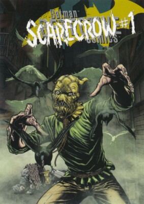 FE7 SCARECROW #1 2015 Cryptozoic DC Super Villains FOREVER EVIL CARD