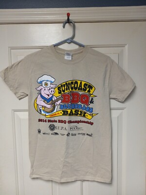 Suncoast BBQ &Bluegrass Bash 2014 T SHIRT SIZE S NEW