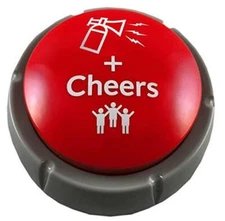 Air Horn Can Sound Effect with Applause and Cheers Noise Button Buzzer for 