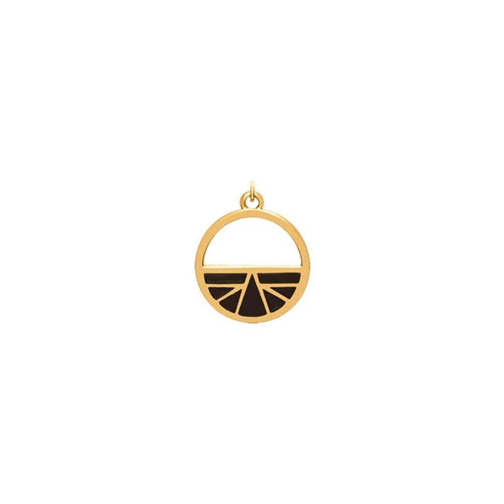 Pendentif Les Georgettes doré, une idée cadeau parfaite pour anniversaire