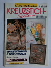 Creatives Sticken 9/10-1994 - Kreuzstich-Creationen - Dinosaurier
