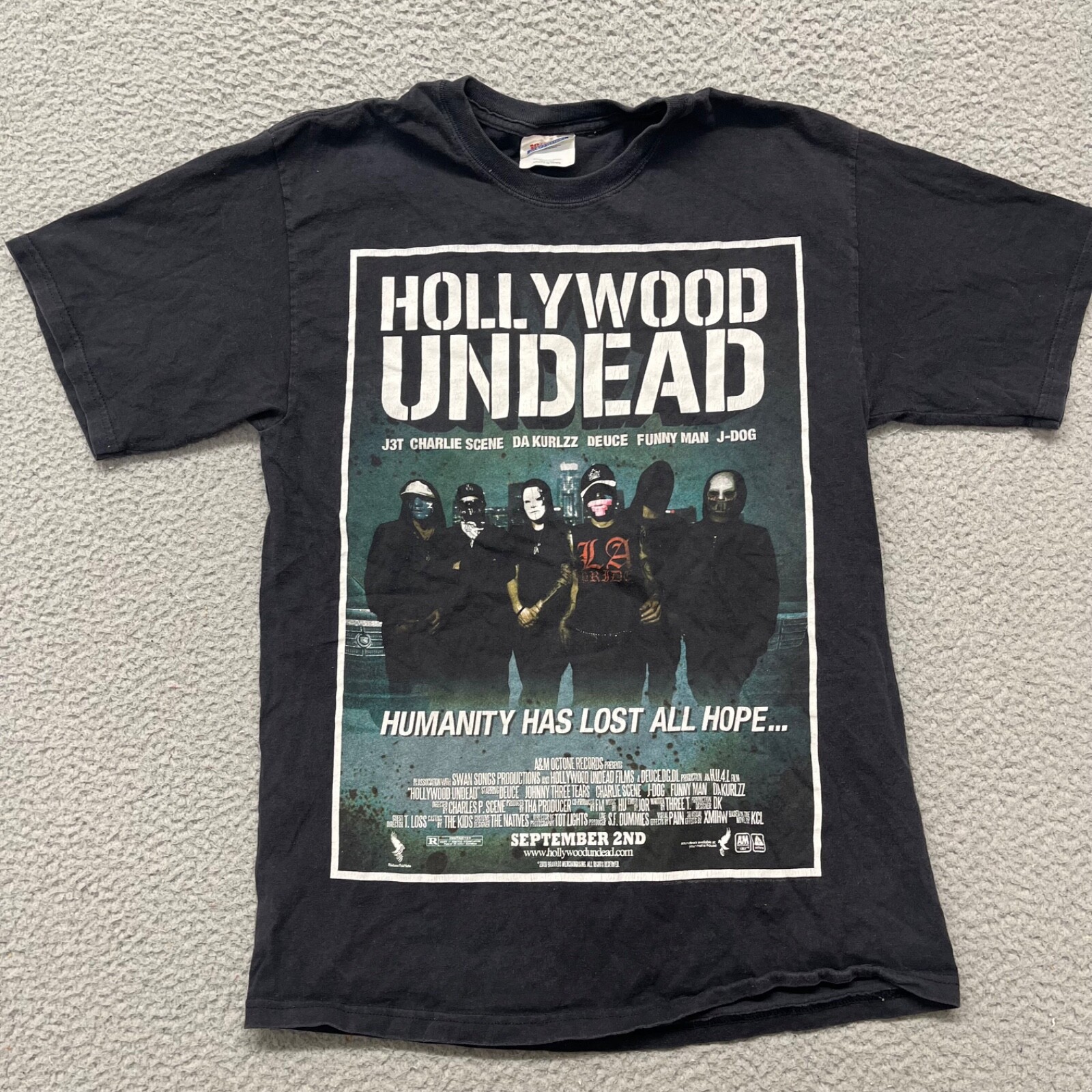 Hollywood Undead Patch | Logo Eagle Grenade Stars Rap Hard Rock Nu Metal Band