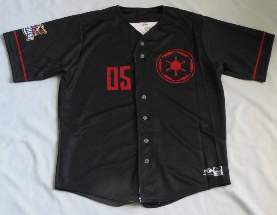 MILB Toledo Mud Hens Star Wars Revenge of the Sith Jersey XL NWT New eBay