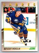 1991-92 Score Young Superstars - Benoit Hogue #31