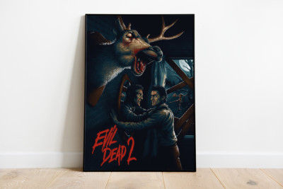 Poster Artwork ''EVIL DEAD 2'' | DinA1 | Motiv 6/11 | Tanz der Teufel II