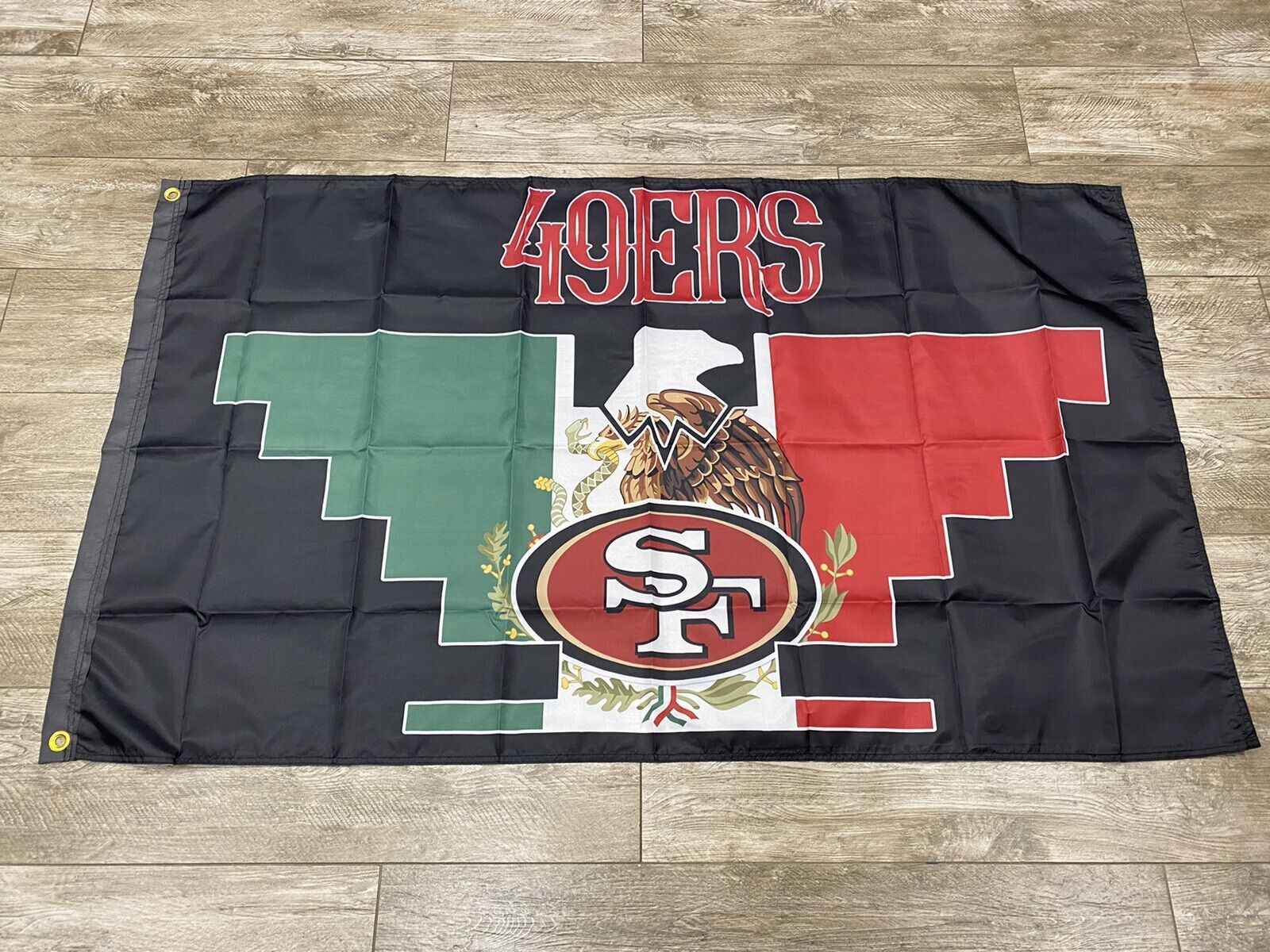 San Francisco 49ers Familia Flag 3x5 Banner 3 X 5 Football New