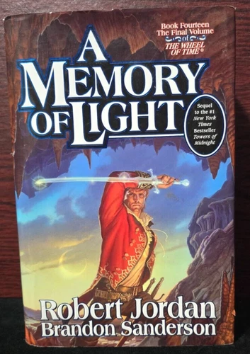 A Memory Of Light Robert Jordan/Brandon Sanderson 1st Edition Jordan Signed Book