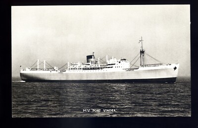 ca1013 - Port Line Cargo Ship - Port Vindex - 5,5 x 3,5
