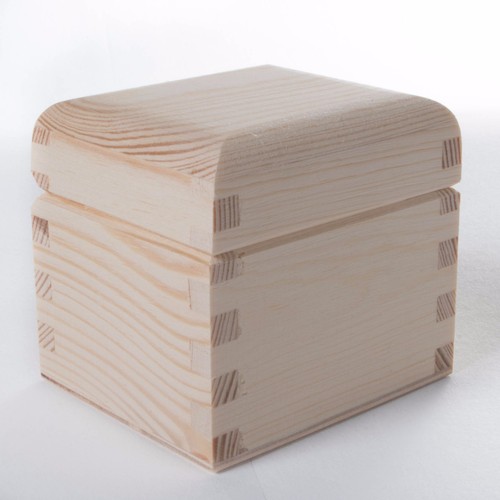 Plain Wooden Compartments Tea Box / Jewellery Decoupage Section Storage Boxes - Picture 8 of 28