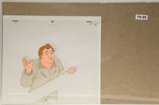 GhostBusters Original Production Drawing And Cel 70-20 Used Cond.
