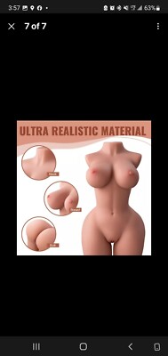 19lb 3 in 1 Realistic Female Torso Love Doll Big Boobs Men Masturbation Sex  Doll | eBay