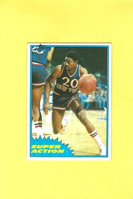 1981-82 Topps Basketball #109 Michael Ray Richardson Near MINT or Better