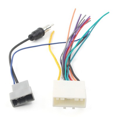 1 Pcs Car Radio Stereo Wiring Harness+Antenna Adapter Combo for 2007