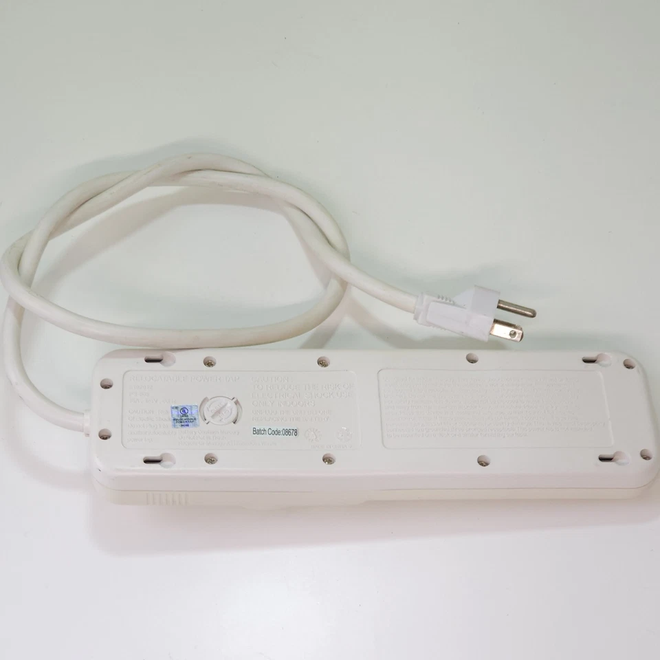 Coralife Digital Power Center Day Night Timer White 10.75" x 3" x 1.75" - Image 4 of 4