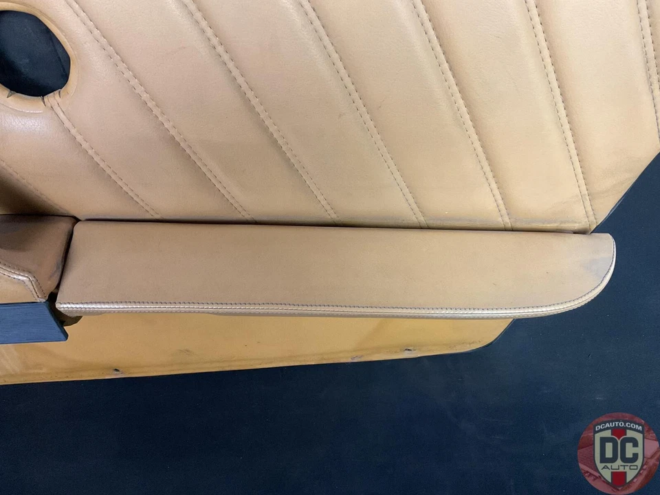Panel de puerta derecho de cuero beige 9305550327250B 125488 Porsche 911 SC 1980-1983 Foto 3 de 4