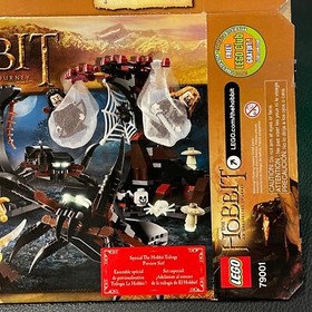 Lego 79001 * BOX ONLY * HOBBIT Escape Mirkwood Spiders (no figs or manual)