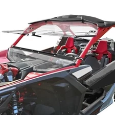  Front X3 Flip Windshield Scratch Proof Full Windshield Compatible With Can-Am 