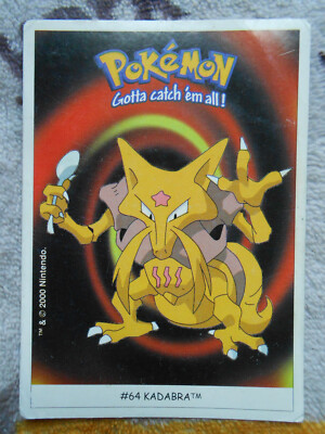KADABRA #64 - DUNKIN BOOMER 2000 - POKEMON - GUTER ZUSTAND