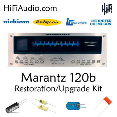 Marantz 120B tuner rebuild restoration recap service kit fix repair capacitor