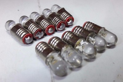 LLB280 GLB280 warmweiße Instrumenten-Armaturenbrett-Glühbirnen LED E5 12 V x 10