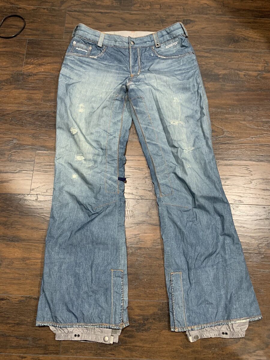 Burton Gore-Tex Jeans “ Denim ” WB Womens Pants Snowboard Burton Gore-Tex Jeans “ Denim ” WB Womens Pants Snowboard