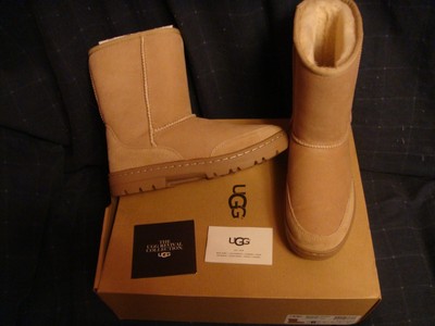 ultra revival genuine shearling short boot