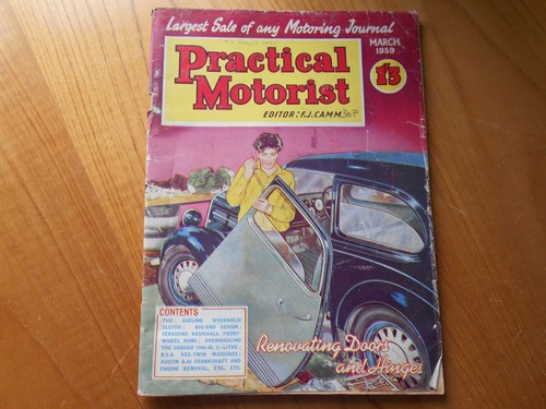 Practical Motorist March 1959 -Gearbox, Crankshaft, Hydraulic Clutch Maintenance
