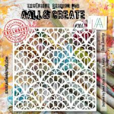 AALL AND CREATE - STENCILS  - DECO SUNRISE