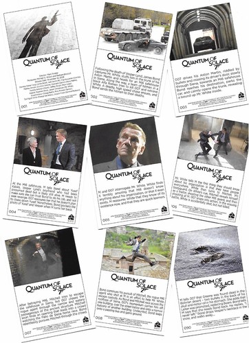 James Bond Archives 2015 - 90 Card "Quantum Of Solace" Basic/Base Set - 2015 - Picture 3 of 3