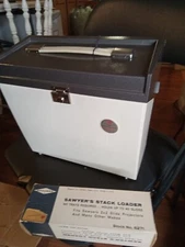 Vintage Crestline 2x2 Slide Projector Deluxe In Original Box Coated Anastigmat