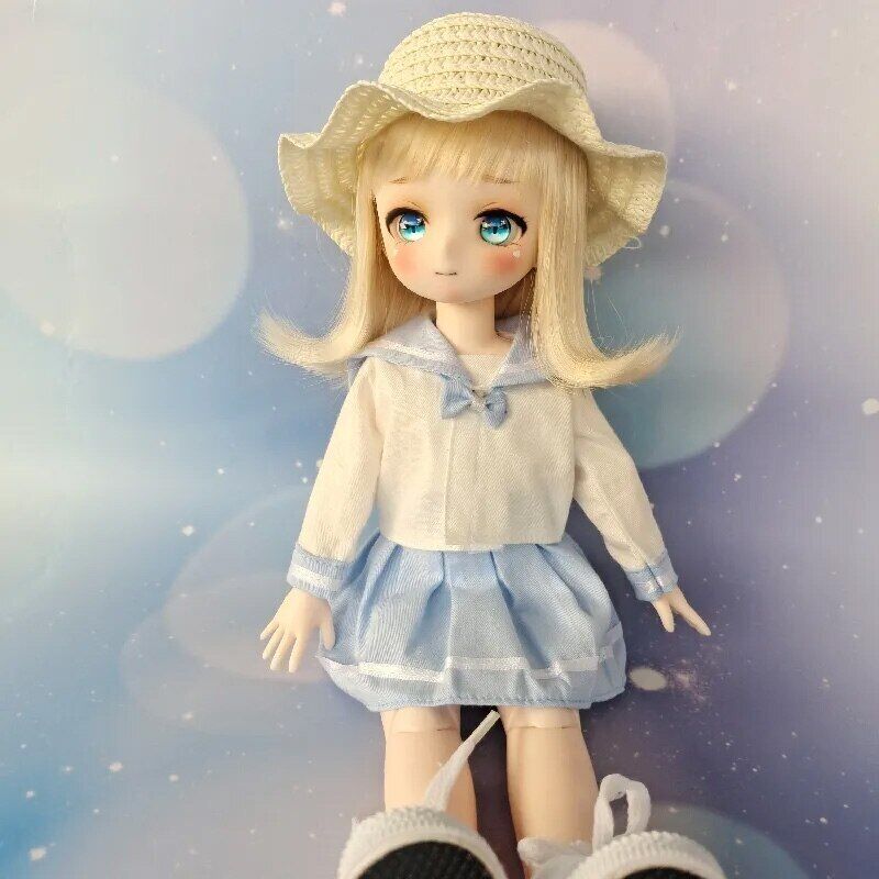 Outfits For Blyth Doll Pajamas Cute Blindfold Suit For 1/6 BJD Ob24 Anime  Girl