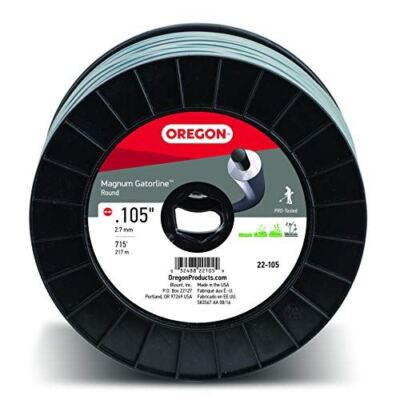 #ad #ad NEW OREGON PART NUMBER 22 105 MAGNUM GATORLINE ROUND TRIMMER LINE .105quot; X 685#x27; $47.00