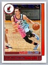 2021 Hoops  Basketball #30 Duncan Robinson  Miami Heat