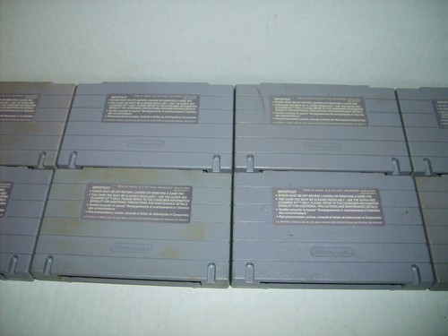 10 Super Nintendo SNES SPORTS Game Lot Authentic NFL MADDDEN RUMBLE NBA NHL GOLF - Picture 10 of 11
