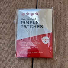  5 SpaLife Hydrocolloid Pimple Patches spot Heart Stars Pink 180 patches total