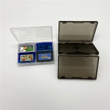 Protective Transparent Card Storage Box Case for GBA GBASP Game Cartridge