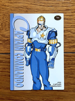 Captain Commando ALL CAPCOM WORLD '98 no. 16 Carddass BANDAI TCG Bengus NES PS