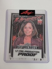 EILEEN DIETZ 2024 LEAF POP CENTURY HORROR INK 1/1 PRE-PRODUCTION PROOF CARD RARE
