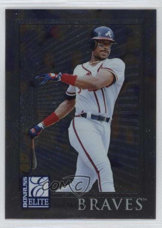Fred McGriff #463 1998 Donruss Collections Baseball Donruss Elite Collections