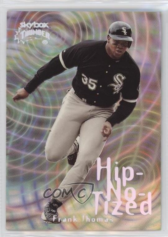 1999 Skybox Thunder Hip-No-Tized Frank Thomas #13(H) HOF 0q21