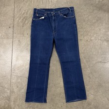 Vintage Levi’s 517 Dark Washed Bootcut Jeans Size 34x29.5 Made In USA 1980s 80s