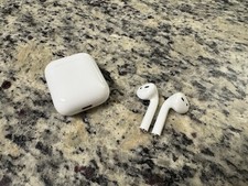 Apple AirPods 1st Generation In-Ear Headsets with Charging Case - White