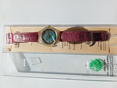 Swatch Automatik Herrenuhr Sondermodell Von 1992 Earth Summit