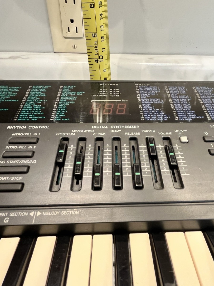 YAMAHA PSS-380 FMシンセ 1989 VTG Yamaha PortaSound PSS-380 Digital
