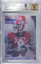 2019 Luminance Draft Day Signatures Silver Ink Riley Ridley BGS 9 MINT Auto g6p
