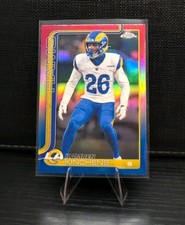 2025 Topps Chrome KAMREN KINCHENS Red White Blue Refractor #174 LA Rams