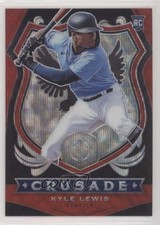2020 Panini Chronicles Crusade Ruby Wave Prizm 178/199 Kyle Lewis #18 a2v