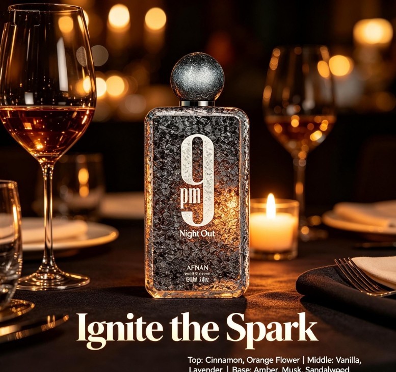 9 PM Night Out Extrait De Parfum Men'S Perfume Spray Oriental Spicy Flavor 100Ml