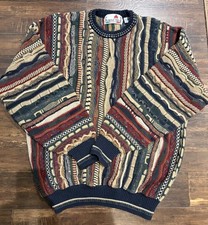 Vintage Florence Tricot Coogi Style Knit Sweater size Large